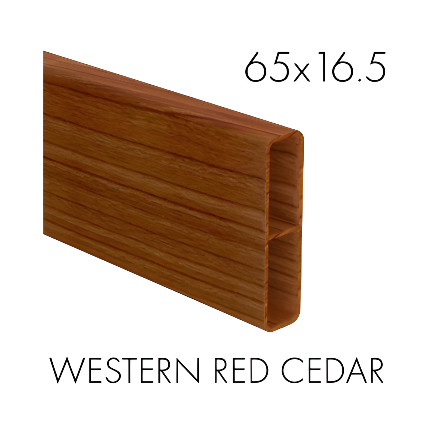 Baluster - Slat - 5800mm Long x 65mm x 16.5mm Slat - CEDAR