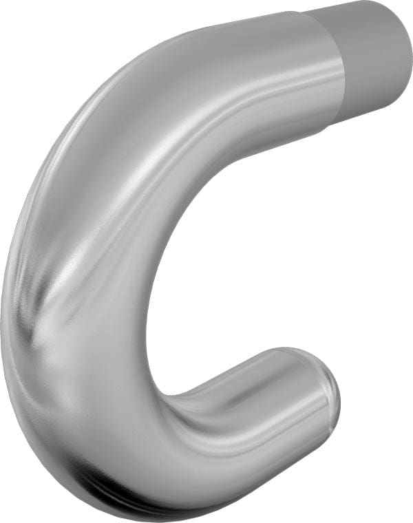 Euro - 50mm -Handrail End U Shape