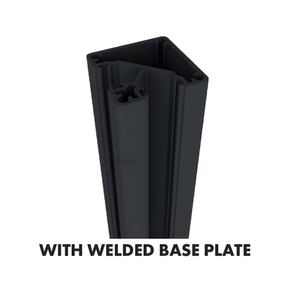 1050mm 90¬∞ Post with Base Plate