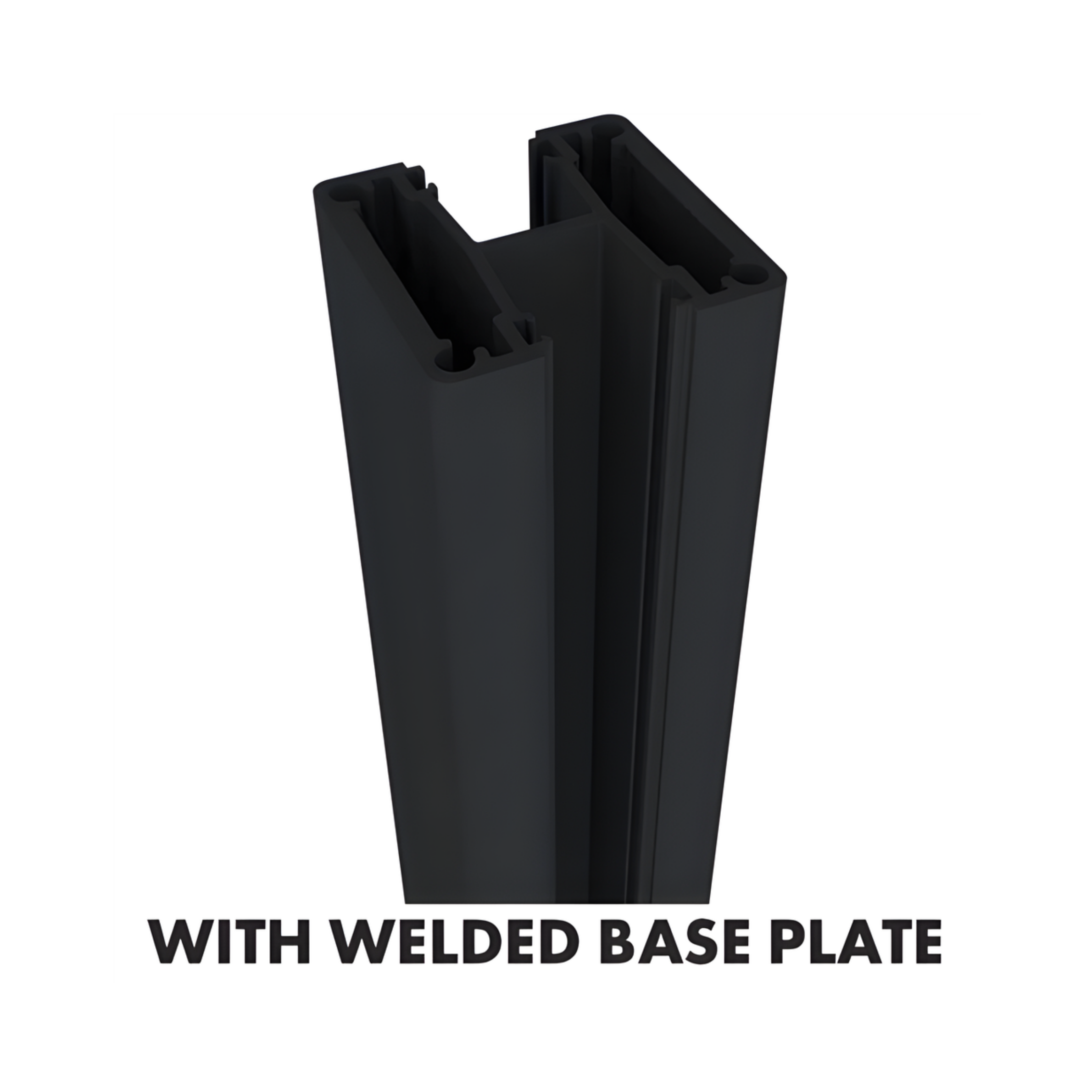 1050mm Deluxe 2 Way post with Base Plate – DIY FENCING WA