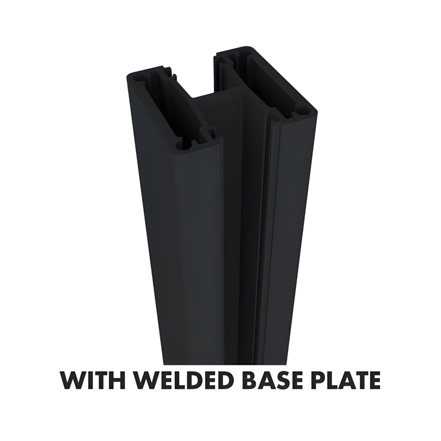 1050mm Deluxe 2 Way post with Base Plate