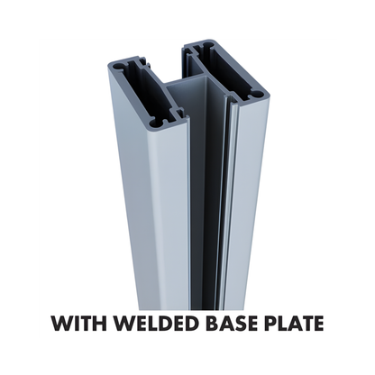 1050mm Deluxe 2 Way post with Base Plate
