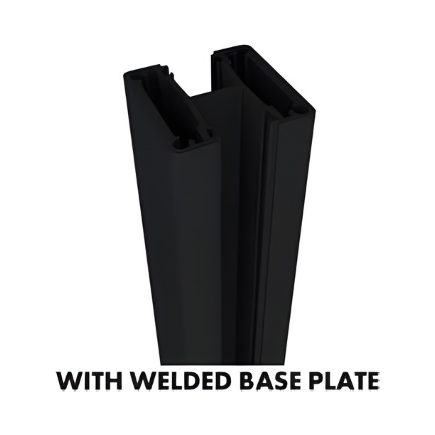 1400mm 2 Way Post with Base Plate