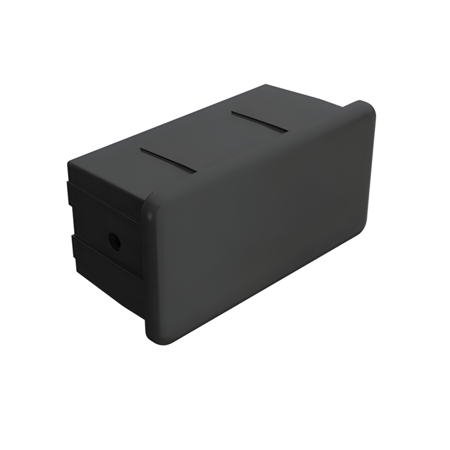 Australis OFFSET - Aluminium END CAP Suits 50mm x 25mm x 3mm RHS