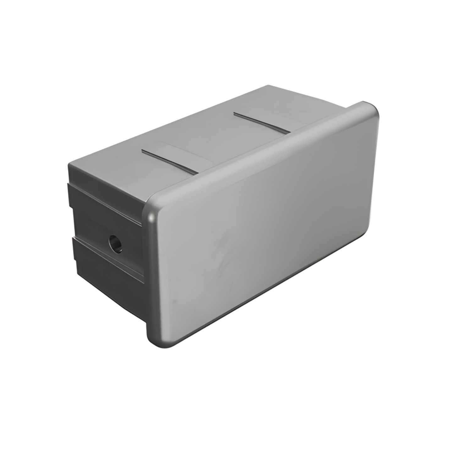 Australis OFFSET - Aluminium END CAP Suits 50mm x 25mm x 3mm RHS