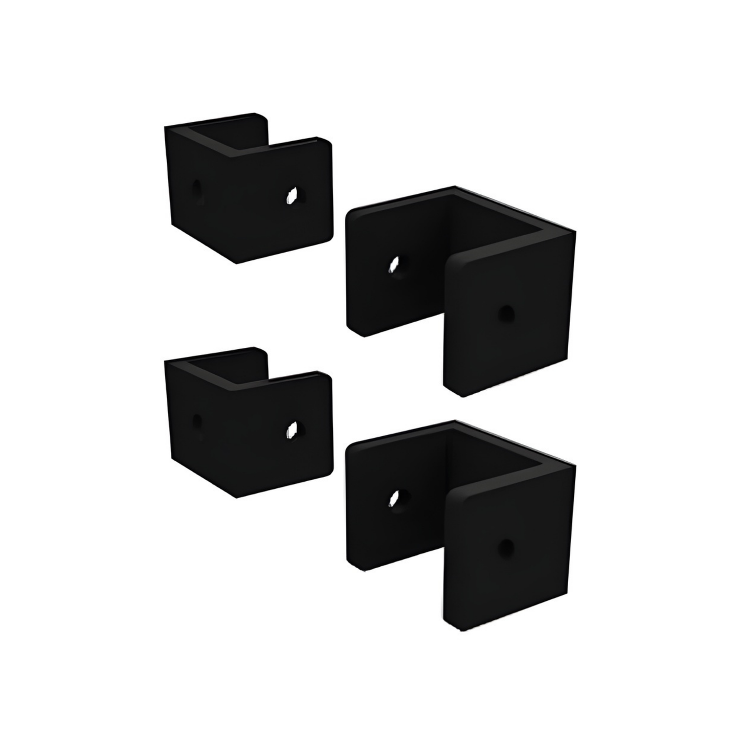 BARR - "C" Bracket 25mmH- 4 pk
