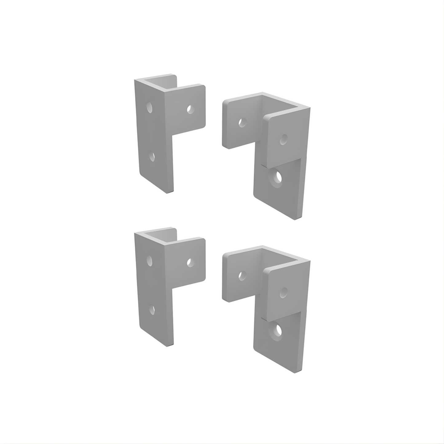 BARR - "C" Bracket 60mmH- 4 pk