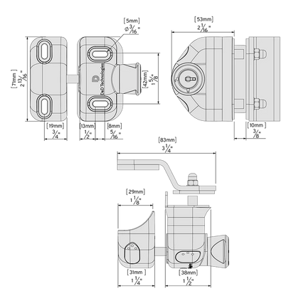 Master FACE MOUNT LOCK LATCH