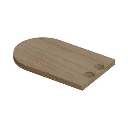 Curva End Plate - 65mm x 40mm