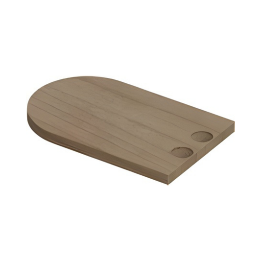 Curva End Plate - 65mm x 40mm