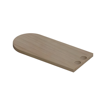 Curva End Plate - 90mm x 40mm