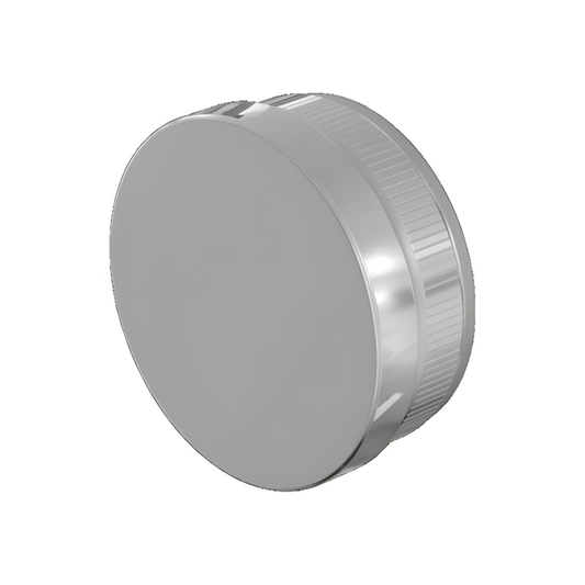 Euro - 38mm - Flat End Cap