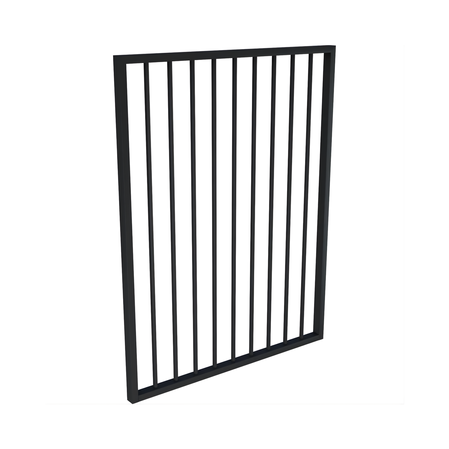 Flat Top Aluminium Pool Gate - 1200mm H x 975mm W