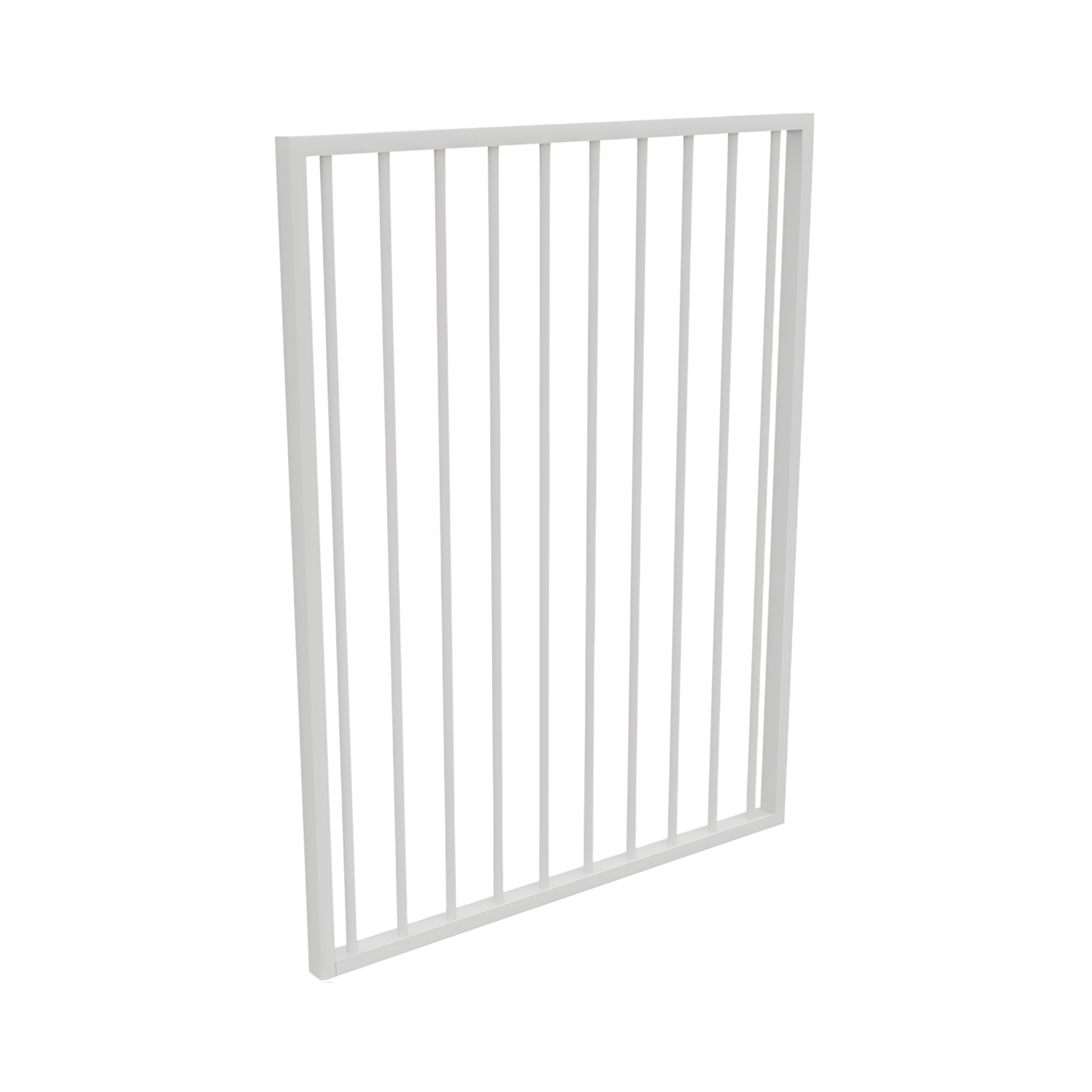 Flat Top Aluminium Pool Gate - 1200mm H x 975mm W