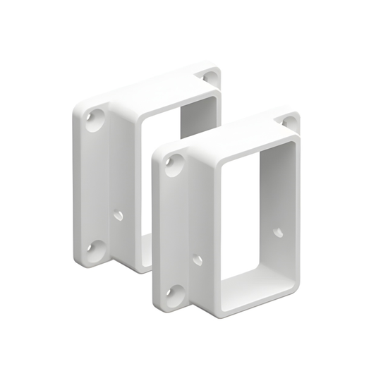 Hamptons Brackets - Wall/Post - Vertical / Paling - 2pk
