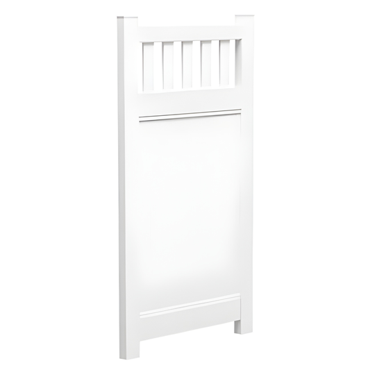 Hamptons Gate Kit - Combo Privacy+Topper - 1000mm W x 1850mm H