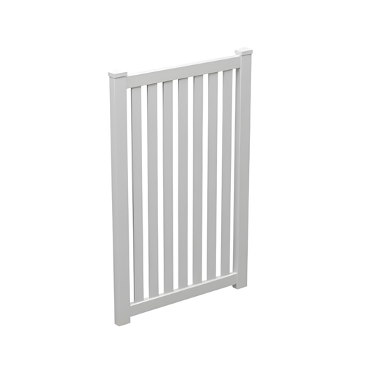 Hamptons Gate Kit - Semi Privacy - Vertical / Paling- 1205mm W x 1850mm H