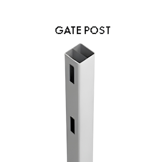 Hamptons Gate Post - 3 Rail - 1W- 2050mm L