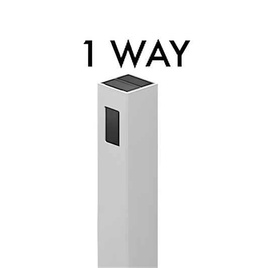 Hamptons Gate Post -Vertical / Paling - 1W - 2590mm