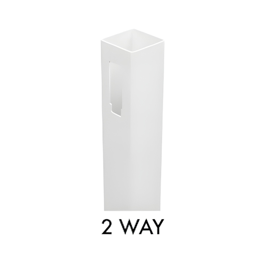 Hamptons Post - Full Privacy- 2W - 2500mm L