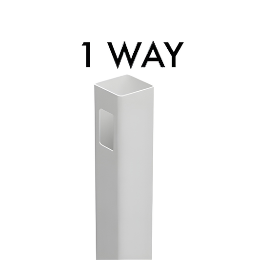 Hamptons Post -Vertical / Paling - 1W - 2590mm
