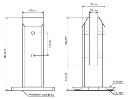 Lifestyle Spigot - Square Base Plated
