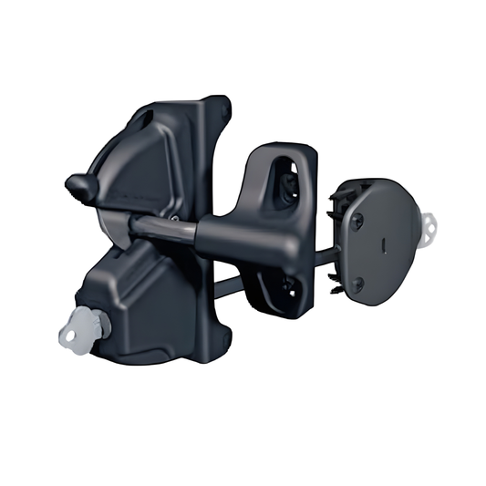 Lokk Latch - Deluxe Lockable Keyed Alike