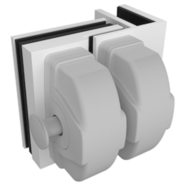 Master Range Glass to Glass 90 Degree Internal Latch Kit