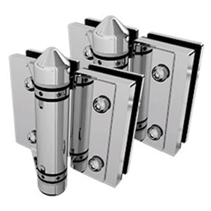 Master Range - Glass to Glass Hinge Set