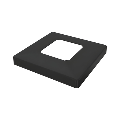 Madrid - Square Slimline Domical Cover for Base Plate - SS316