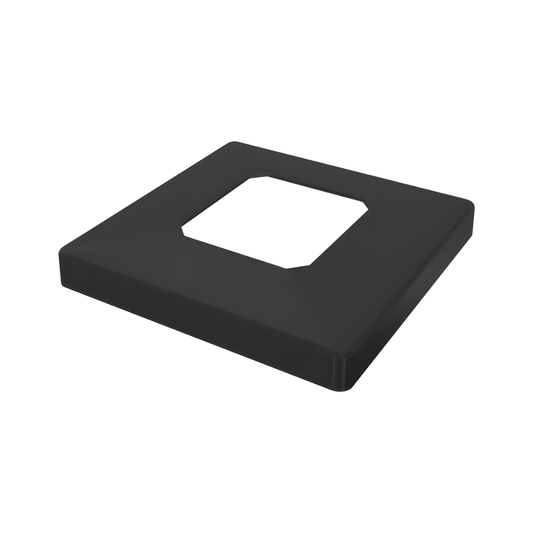Madrid - Square Slimline Domical Cover for Base Plate - SS316
