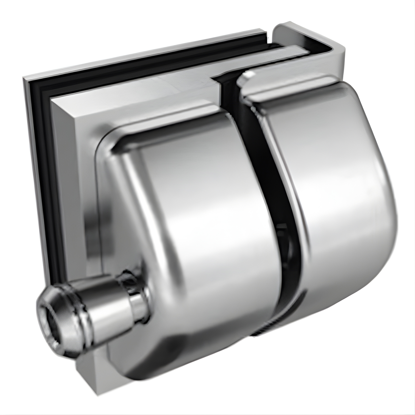 Master Glass to Wall Stainless Steel Latch
