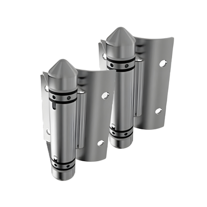 Master Range - Glass to Round Post Hinge Set