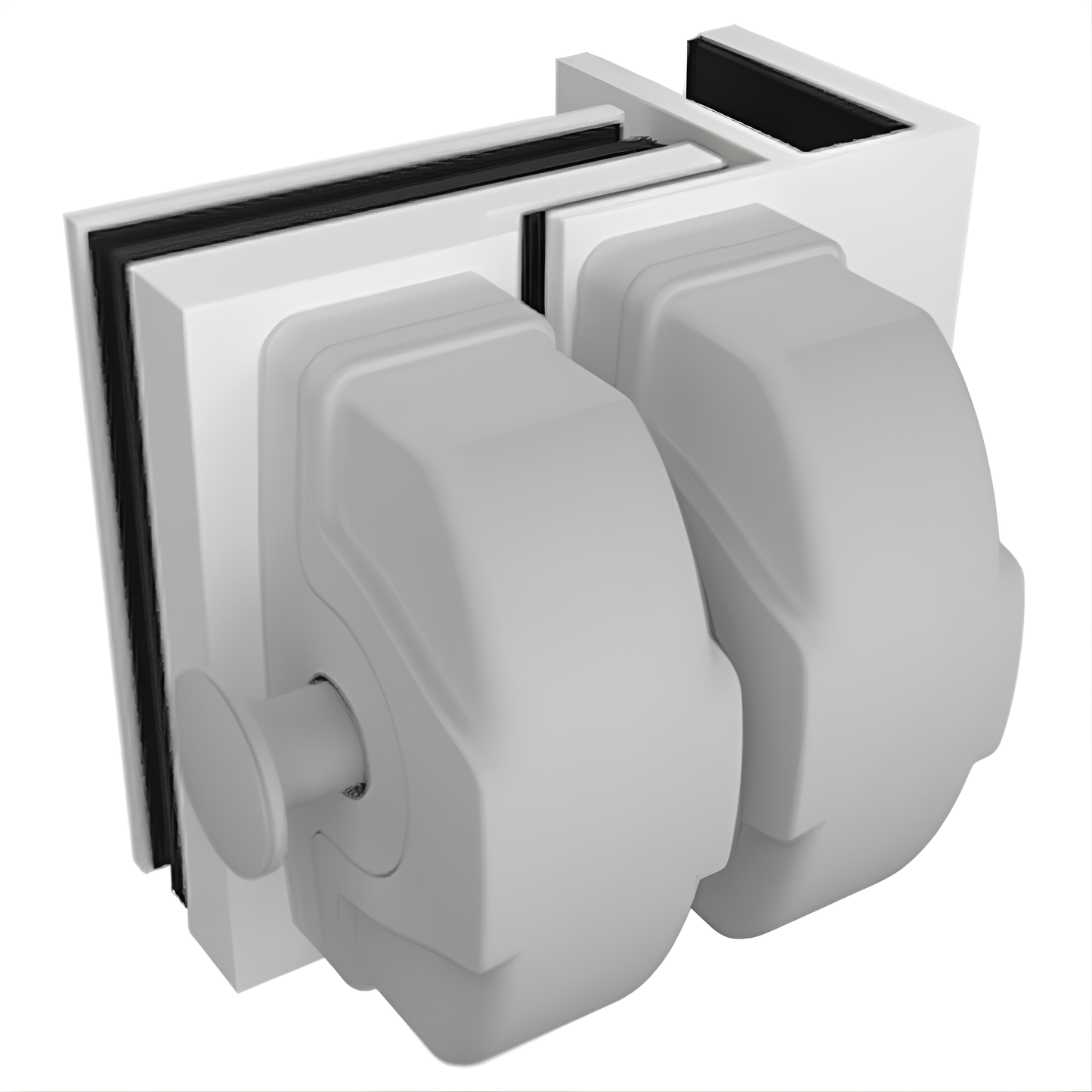 Master Range Glass to Glass 90 Degree Internal Latch Kit