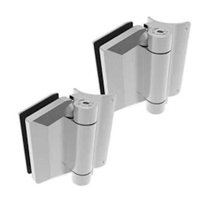 155 Polaris Soft Close - Glass to Rnd Post Hinge