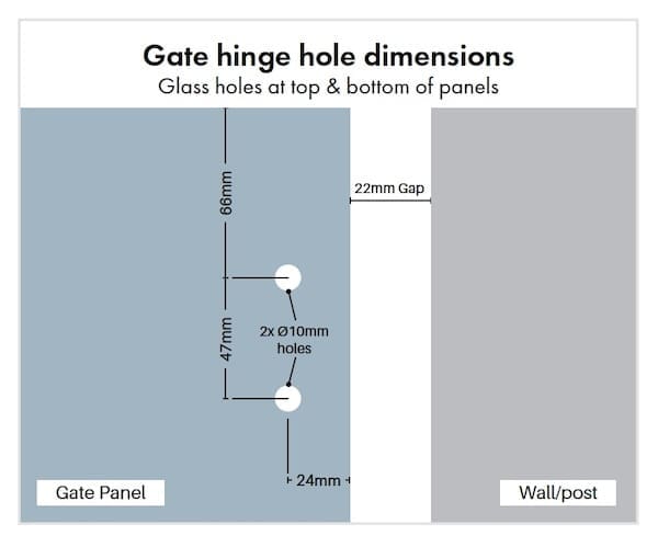 155 Polaris Soft Close - Glass to Post / Wall Hinge