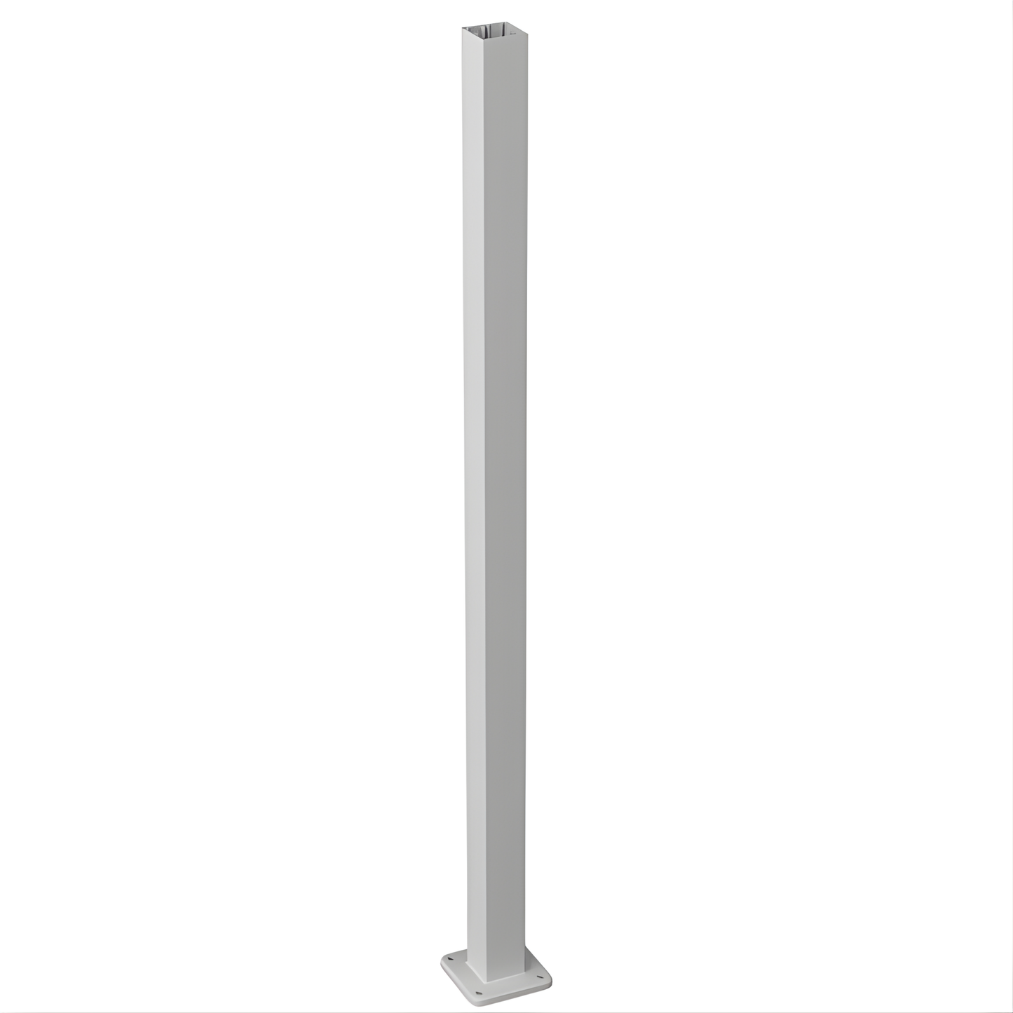 Post with BP - 1050mm x 50mm x 50mm with 100mm sq Base Plate