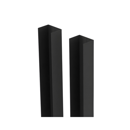 Premium Perforated U Channel 1200mm H - 2pk