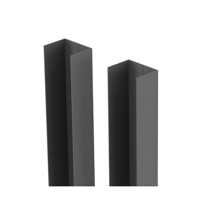 Premium Perforated U Channel 1200mm H - 2pk