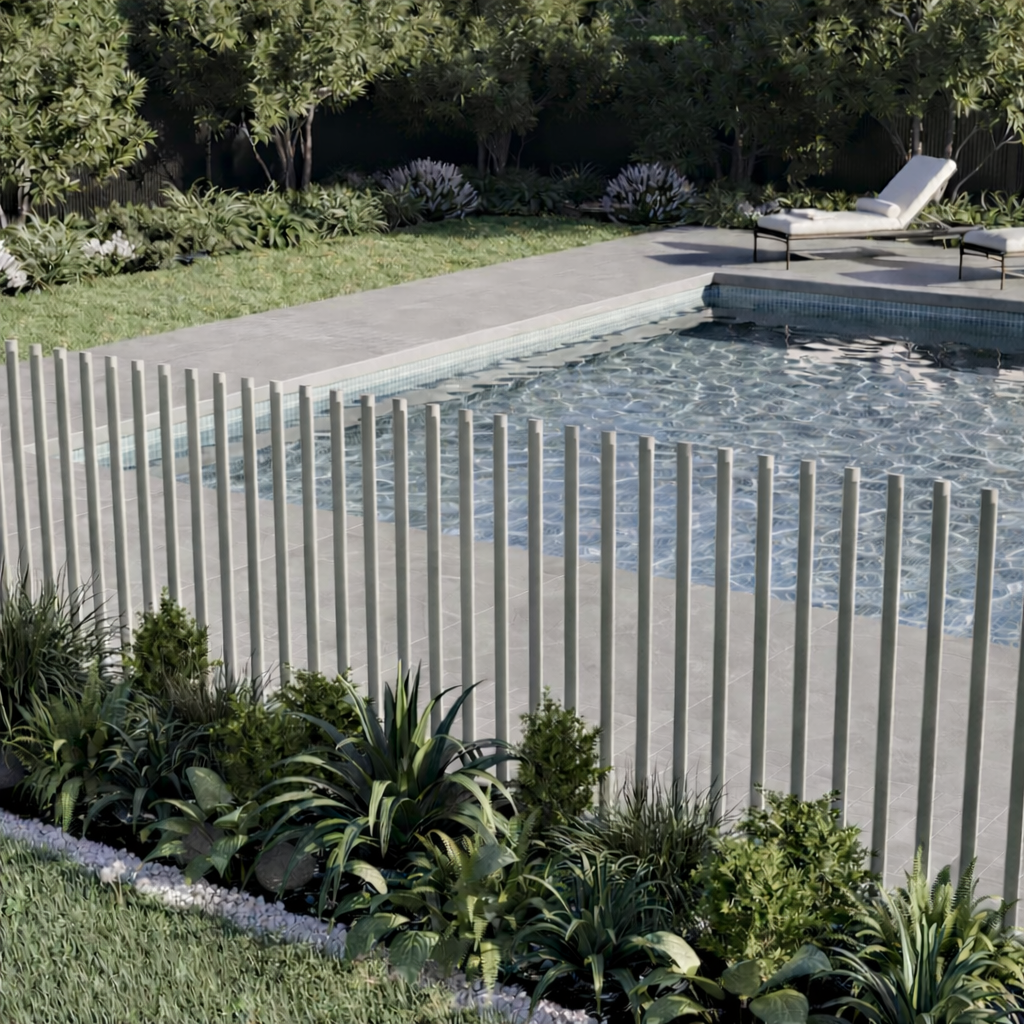 RD46 Isolate Aluminium Fencing