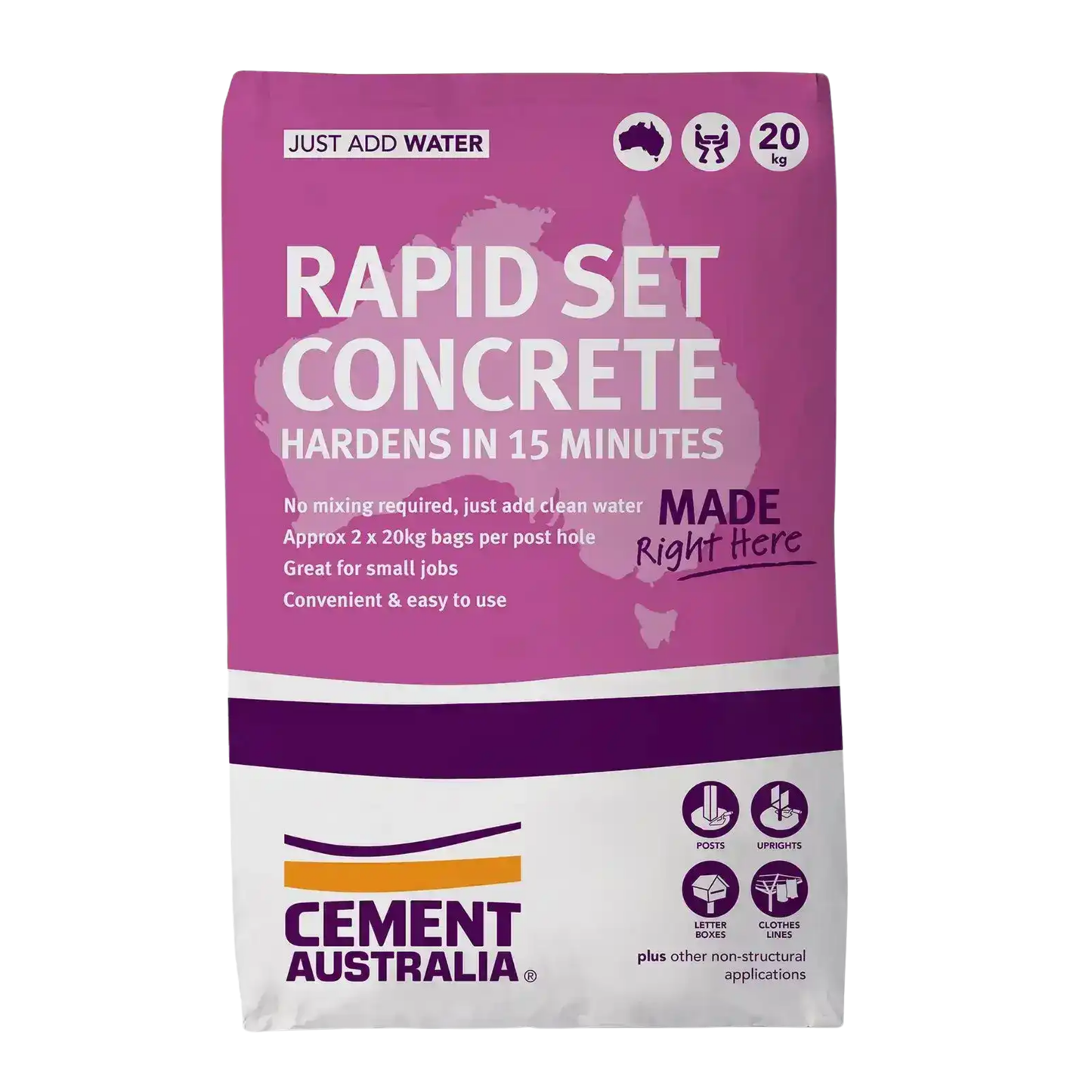 Rapid Set Concrete - 20Kg Bag
