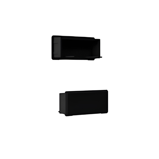 Rectangular End Cap - Suits 75mm x 30mm Handrail