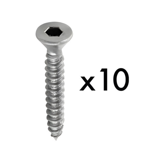 Screw for End Plate - ST3.5 x 25mm CSK - 10 Pack