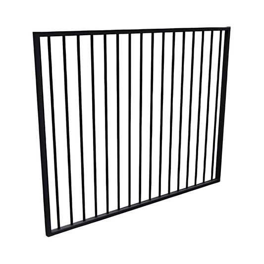 Six Star GATE - Flat Top 1470mm W x 1200mm H -BLACK