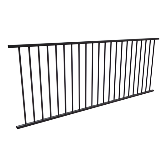 Six Star PANEL - Flat Top 2450mm W x 900mm H **Boundary Fence