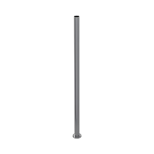 Stainless Steel 1300mm Post with Base Plate