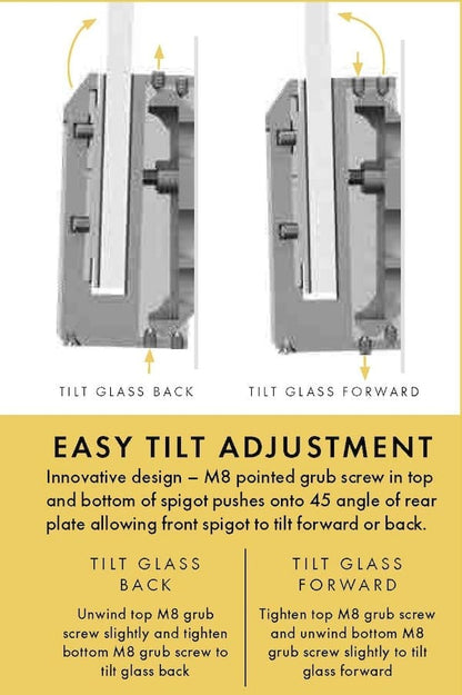 Madrid Spigot - Face Mount Adjustable