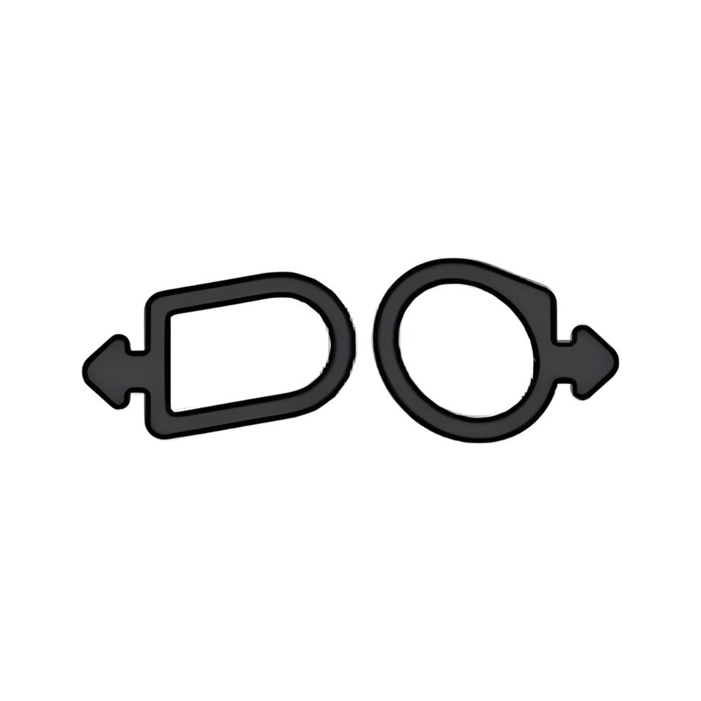 Versa - 15mm Glass - GLAZING RUBBER KIT