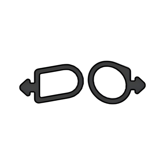 Versa - 15mm Glass - GLAZING RUBBER KIT
