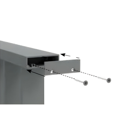 Visor - End Plate for railing